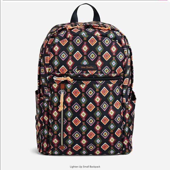 VERA BRADLEY Light Up Small Backpack in Mini Medallions main image 4